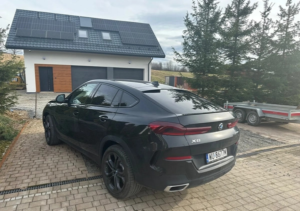 BMW X6 cena 385000 przebieg: 5236, rok produkcji 2021 z Ryki małe 106